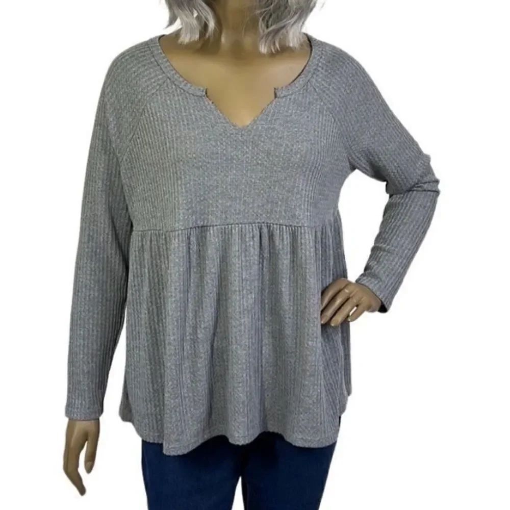 Torrid Take On Waffle Henley 00 = ML